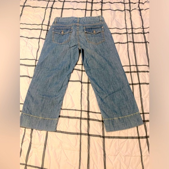 Banana Republic Women’s Crop Wide Leg Jeans. Size 6 - Picture 2 of 13